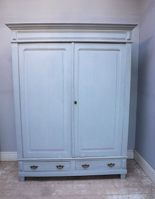 wonderful large french antique armoire